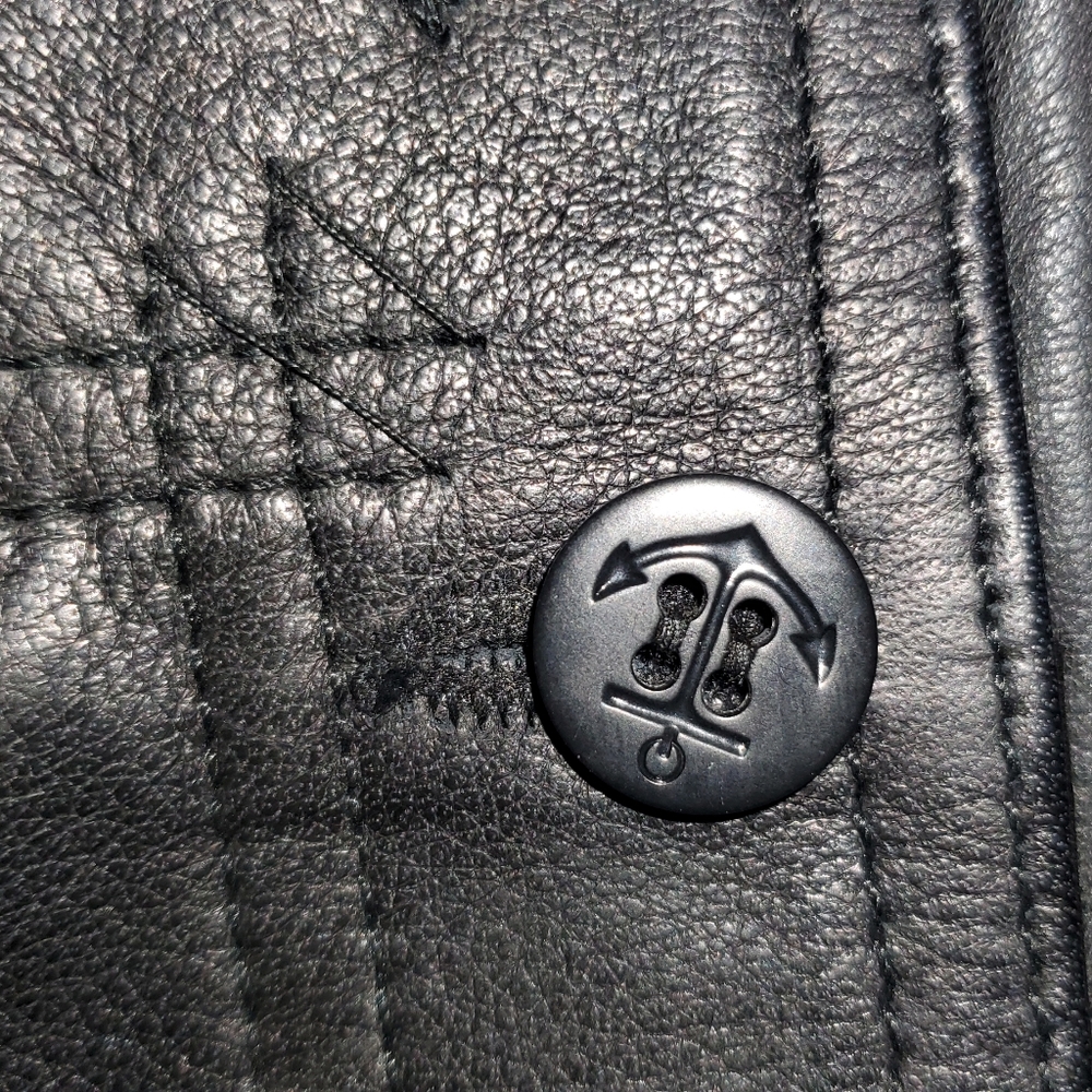 ❤POLO Ralph Lauren soft Leather Sailor buttons ❤ - Picture 3 of 7